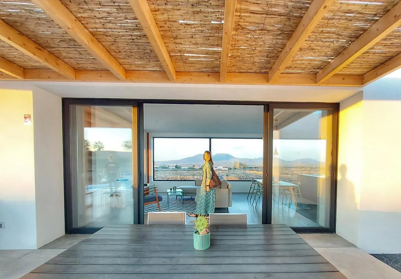 Villa Tabaiba En Lajares Con Piscina 西班牙